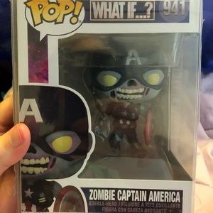 FUNKO WHAT IF MARVEL ZOMBIE CAPTAIN AMERICA #941